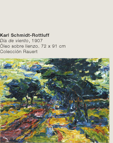 Karl Schmidt - Rottluff . Día de viento