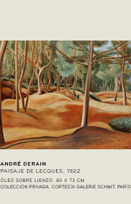 Andr Derain. Paisaje de Lecques