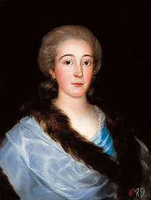 Francisco de Goya . Portrait of doa Mara Teresa de Vallabriga y Rozas