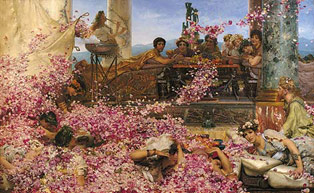 Sir Lawrence Alma-Tadema. The Roses of Heliogabalus