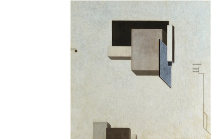 Proun 1C, de El Lissitzky