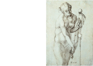Nude Woman with a Staff