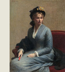 Retrato de Mlle. C. D. [Charlotte Dubourg]