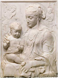 Madonna and Child with Two Adoring Angels