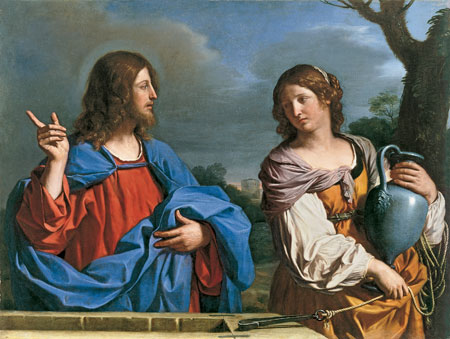 Christ and the Woman of Samaria at the well