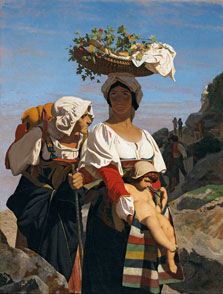 Two Italian Peasant Women with a Child